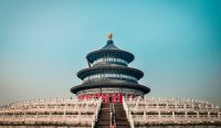 Temple of Heaven di Beijing terkait kebijakan larangan drone