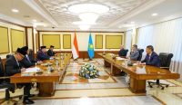 Pertemuan bilateral delegasi Indonesia dan Kazakhstan membahas penguatan kerja sama perdagangan dan investasi kedua negara.