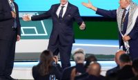 Jibril Rajoub meninggalkan Gianni Infantino di Kongres FIFA 2026
