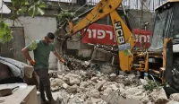 Permukiman warga Palestina di kawasan al-Bustan, Yerusalem Timur, yang banyak dihancurkan untuk proyek Israel.