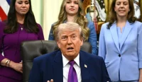 Donald Trump berbicara di tengah memanasnya ketegangan Amerika Serikat dan Iran yang memicu lonjakan harga minyak dunia.