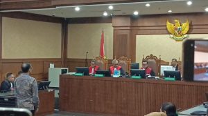 Sidang putusan mantan Mendikbudristek Nadiem Makarim, di Pengadilan Negeri Jakarta Pusat, Selasa (30/6/2026). Foto: Satrio