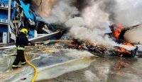 Serangan Rusia ke Ukraina menyebabkan kerusakan di Dnipro setelah drone Rusia menghantam kawasan permukiman