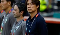 Hong Myung-bo mengundurkan diri sebagai pelatih Korea Selatan sehari setelah timnya tersingkir di fase grup Piala Dunia 2026. Foto: Antonio Ojeda/ZUMA Press Wire/Shutterstock.