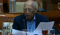 I Wayan Sudirta saat rapat Komisi III DPR RI membahas anggaran Kejaksaan dan RKA KL 2027