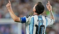 Argentina vs Austria, Lionel Messi merayakan hattrick ke gawang Aljazair pada laga Grup J Piala Dunia 2026