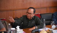 Anggota Komisi I DPR RI Taufiq R. Abdullah saat Kunjungan Kerja Spesifik ke Korem 163 Wira Satya di Denpasar, Bali, meninjau efektivitas pembinaan teritorial dan pelaksanaan OMSP.