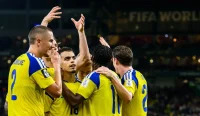 Swedia vs Tunisia Piala Dunia 2026: Yasin Ayari merayakan gol kelima Swedia saat menghancurkan Tunisia 5-1 pada laga Grup F di Monterrey