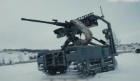 Robot Ukraina UFORCE dalam perang Rusia-Ukraina
