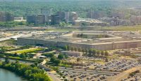Gedung Pentagon Amerika Serikat di Arlington Virginia