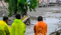 Kondisi hancur lebur kawasan bantaran Sungai Trishuli, Nuwakot, usai diterjang dahsyatnya Banjir Bandang Nepal dan tanah longsor.