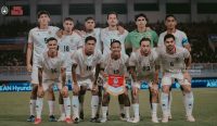 Starting eleven Timnas Indonesia sebelum menghadapi Vietnam pada pertandingan Grup A Piala AFF 2026 di Stadion Pakansari
