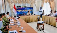 Prabowo Subianto rapat terbatas bahas karhutla Kalimantan Barat dan 198 hotspot