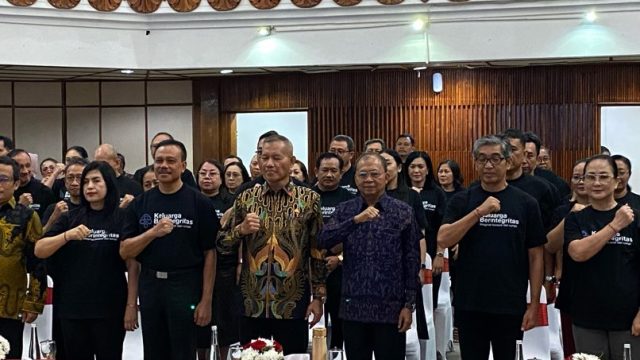 Pembukaan Bimbingan Teknis Keluarga Berintegritas yang dilaksanakan KPK bersama Pemprov Bali di Wiswa Sabha, Kantor Gubernur Bali, Rabu (16/9/2026). Foto: dok/diksimerdeka.com