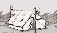 Ilustrasi tempat pengungsian gempa. (Dok: Istimewa)