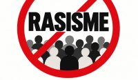 Ilustrasi Anti Rasisme.