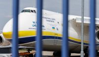 Pesawat kargo Antonov Ukraina target serangan drone Rusia di Bandara Leipzig.