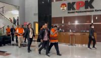 KPK resmi tetapkan tersangka Presiden Direktur PT Summarecon Agung Tbk, Adrianto Pitojo Adhi hingga anak buah Menteri ATR/BPN Nusron Wahid yang menjabat Dirjen Pengendalian dan Penertiban Tanah dan Ruang (PPTR) Kementerian ATR/BPN Lampri, dalam kasus dugaan korupsi pengurusan HGB di Kabupaten Bogor, Jawa Barat. Foto: Satrio/diksimerdeka.com