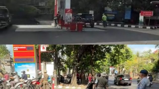 Berkat upaya dan kerja maraton Gubernur Bali dan Pertamina, terpantau antrean BBM sudah teratasi khususnya di Denpasar dan Badung, Sabtu (17/10/26).